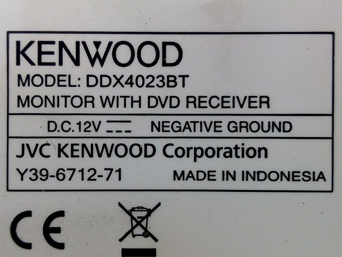 Ремонт Kenwood DDX4023BT. Warning DC Offset Error