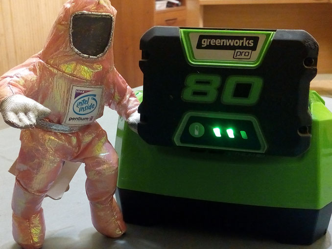 Ремонт Greenworks Pro 80 Volt Lithium. Не заряжает АКБ