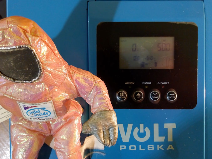 Ремонт Volt Polska Sinus Pro Ultra 6000. ИБП не включается