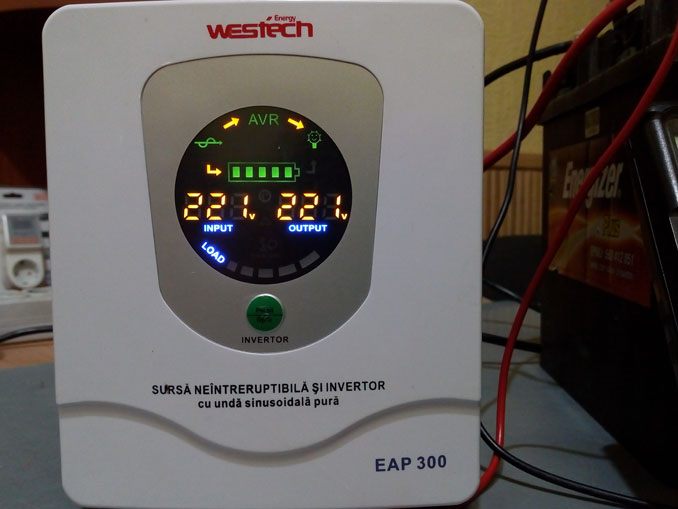 Ремонт Westech Energy EAP 300. Треск при включении
