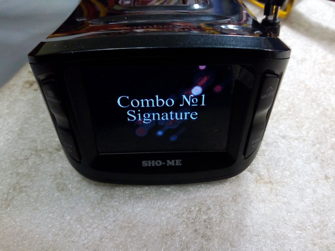 Ремонт SHO-ME Combo №1 Signature. Не загружается