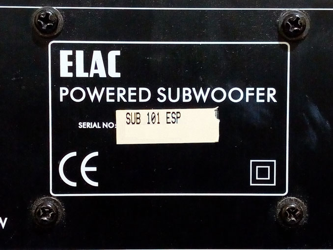 Ремонт Elac Sub 101 ESP. Сабвуфер не включается