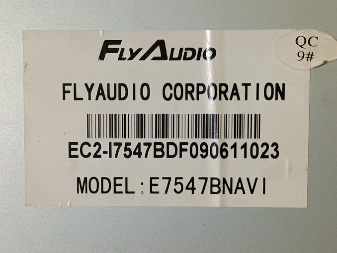 Ремонт FlyAudio E7547NAVI Toyota. Хлопок в динамиках