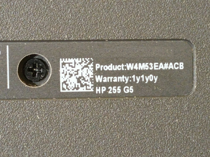 Ремонт HP 255 G5 (W4M53EA). Ноутбук шумит и греется