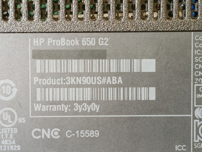 Ремонт HP ProBook 650 G2. Замена HDD на SSD