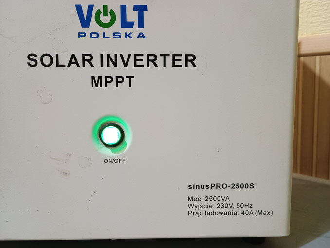Ремонт Volt Polska Solar Inverter SinusPro-2500S 2500VA