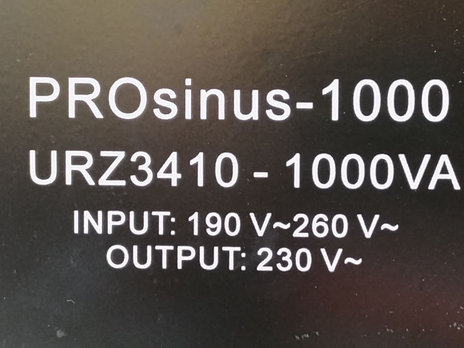 Ремонт ИБП Kemot PROsinus-1000 URZ3410-1000VA
