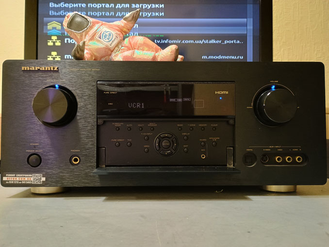 Ремонт Marantz SR7001. Ошибка CHECK POW5