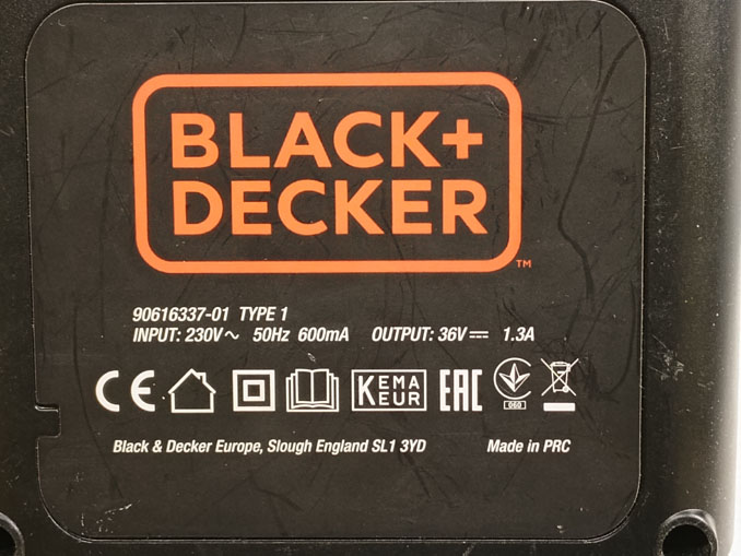 Ремонт Black & Decker 5100235-01. Не заряжает АКБ