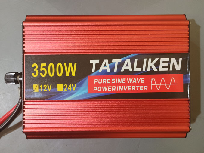 Ремонт Tataliken 3500W 12V. Не включается