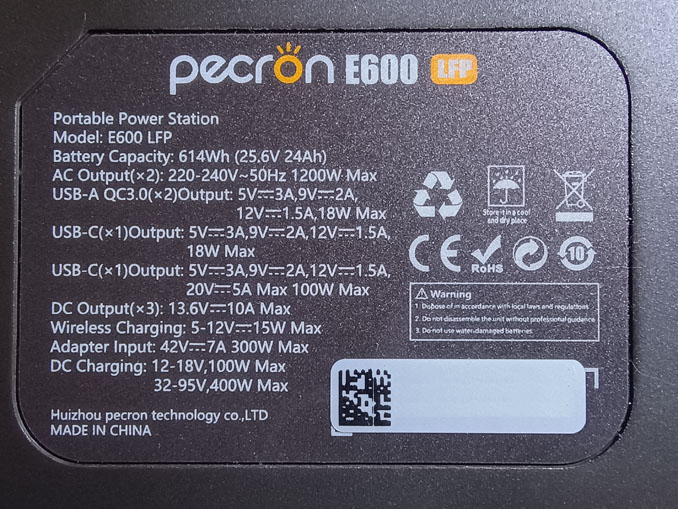 Ремонт Pecron E600 LFP. Станция не заряжается