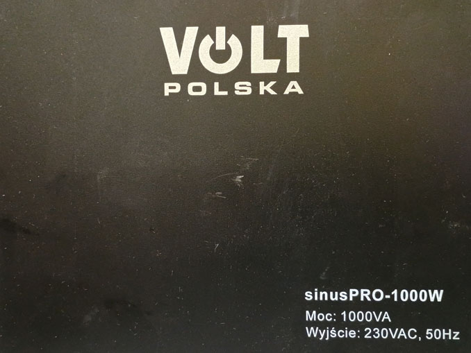 Ремонт Volt Polska sinusPro-1000W. Не работает от АКБ