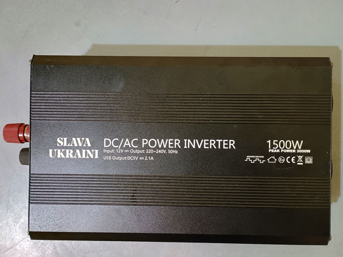 Ремонт DC/AC инвертора Slava Ukraini 1500W