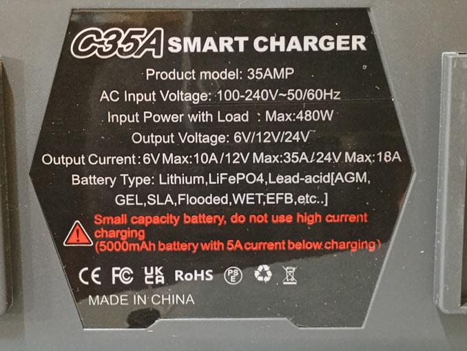 Ремонт Smart Charger C35A. Не определяет батарею