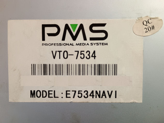 Прошивка PMS VTO-7534 Touareg. AUNAME not Found!