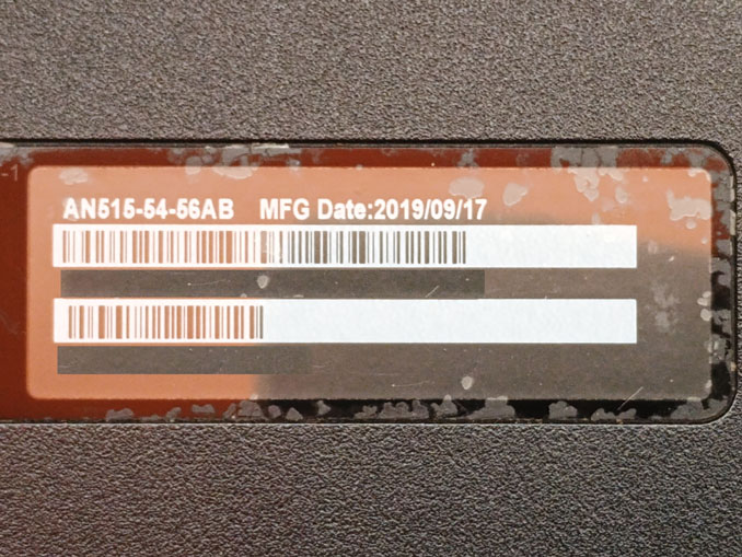 Ремонт Acer Nitro 5 AN515-54-56AB. Замена клавиатуры