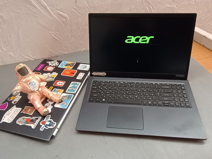 Ремонт Acer Extensa 15 EX215-54-55EG. Упал и разбился