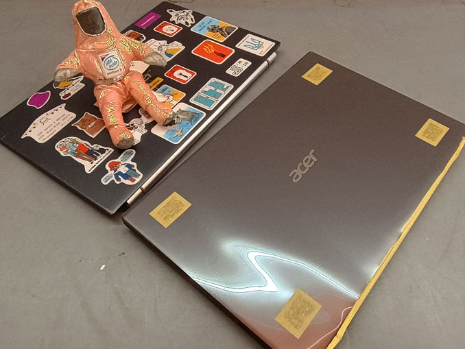 Ремонт Acer Extensa 15 EX215-54-55EG. Упал и разбился